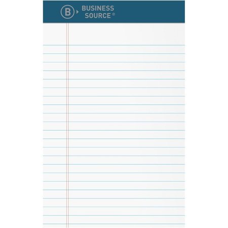 BUSINESS SOURCE Pd, Premium Writing, 5X8, Wh 12PK BSN03105